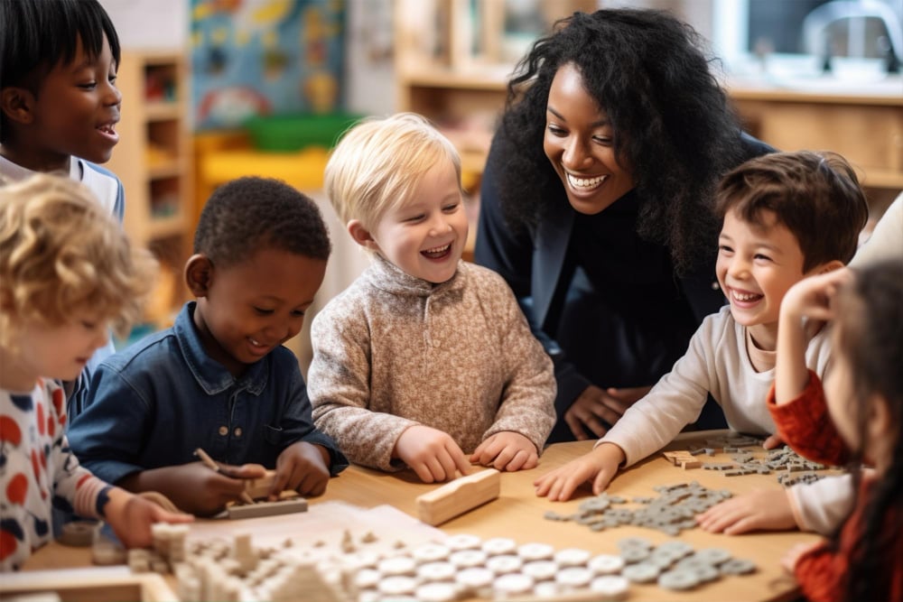 Joyful Learning Moments in a Classroom