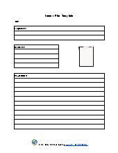 Lesson Plan Template for Early Childhood Activities