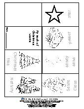 Christmas Minibook. Preschool. Literacy.