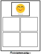 Emotions Sorting Activity. Mixed Ages. Social-Emotional.