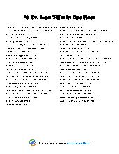 Dr Suess Book List